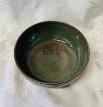 Load image into Gallery viewer, Medium Bowl:  (Sage Green with Three Turtles on the Bottom)
