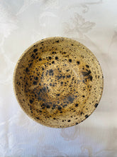 Load image into Gallery viewer, Small Bowl:  (Beige with Black Crystals)
