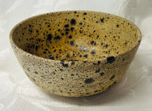 Load image into Gallery viewer, Small Bowl:  (Beige with Black Crystals)
