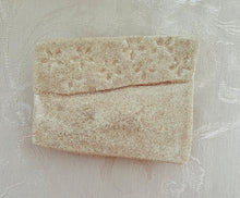 Load image into Gallery viewer, Sponge, Jewelry, Business Card Stand/ Soap Dish/ Tea Bag Rest  (White Speckled with 8 Starfish)
