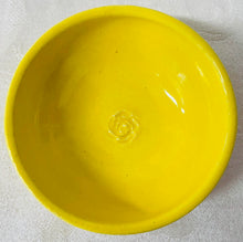 Load image into Gallery viewer, Tea Bag Rest: (Yellow with a Rose Center)
