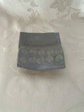 Load image into Gallery viewer, Sponge, Jewelry, Business Card Stand/Soap Dish/Tea Bag Rest  (Blue/Purple with 10 Spirals)
