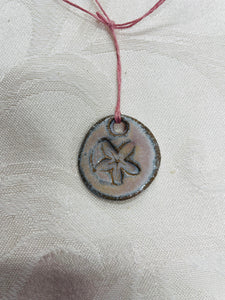 Necklace (Blue/Pink with Center Flower) #65