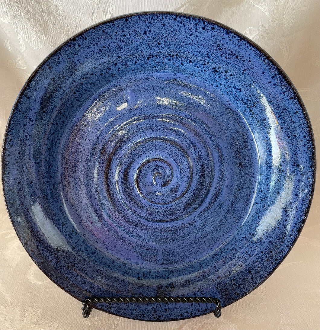 Platter  (Extra Large Azure Blue Platter)