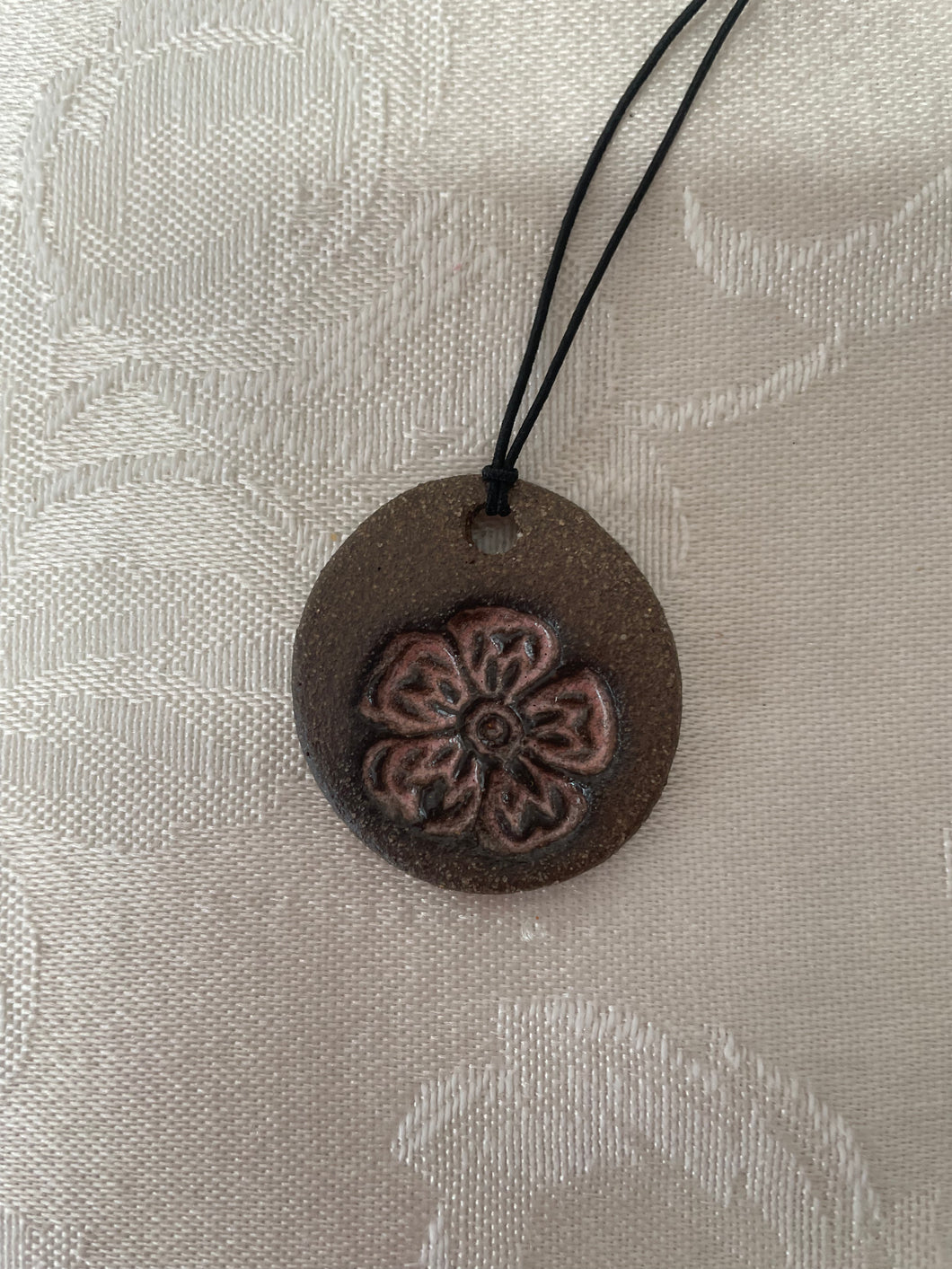 Necklace (5 Petal Pink Flower) #74