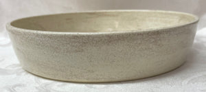 Platter (Large White with Streaks)